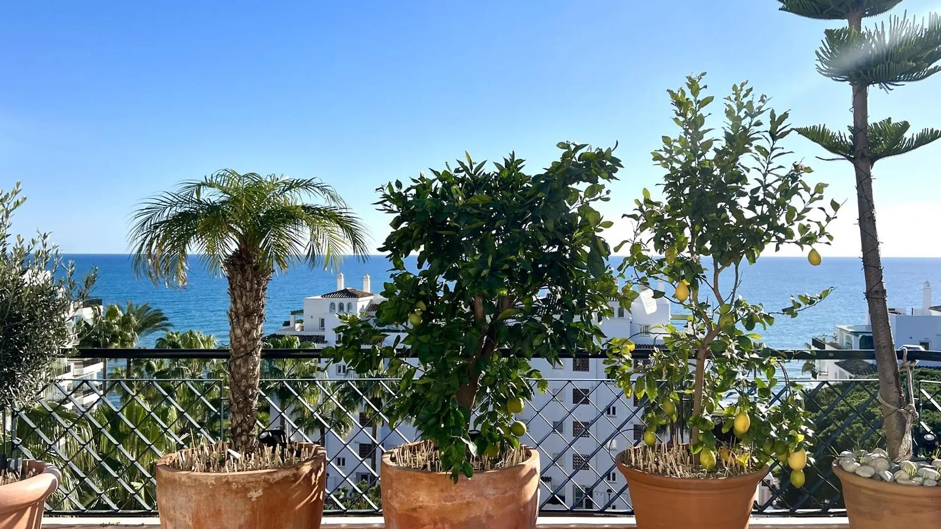 Mi Capricho Beachfront Penthouse With Terrace And Sea View Sitio de Calahonda Lägenhet