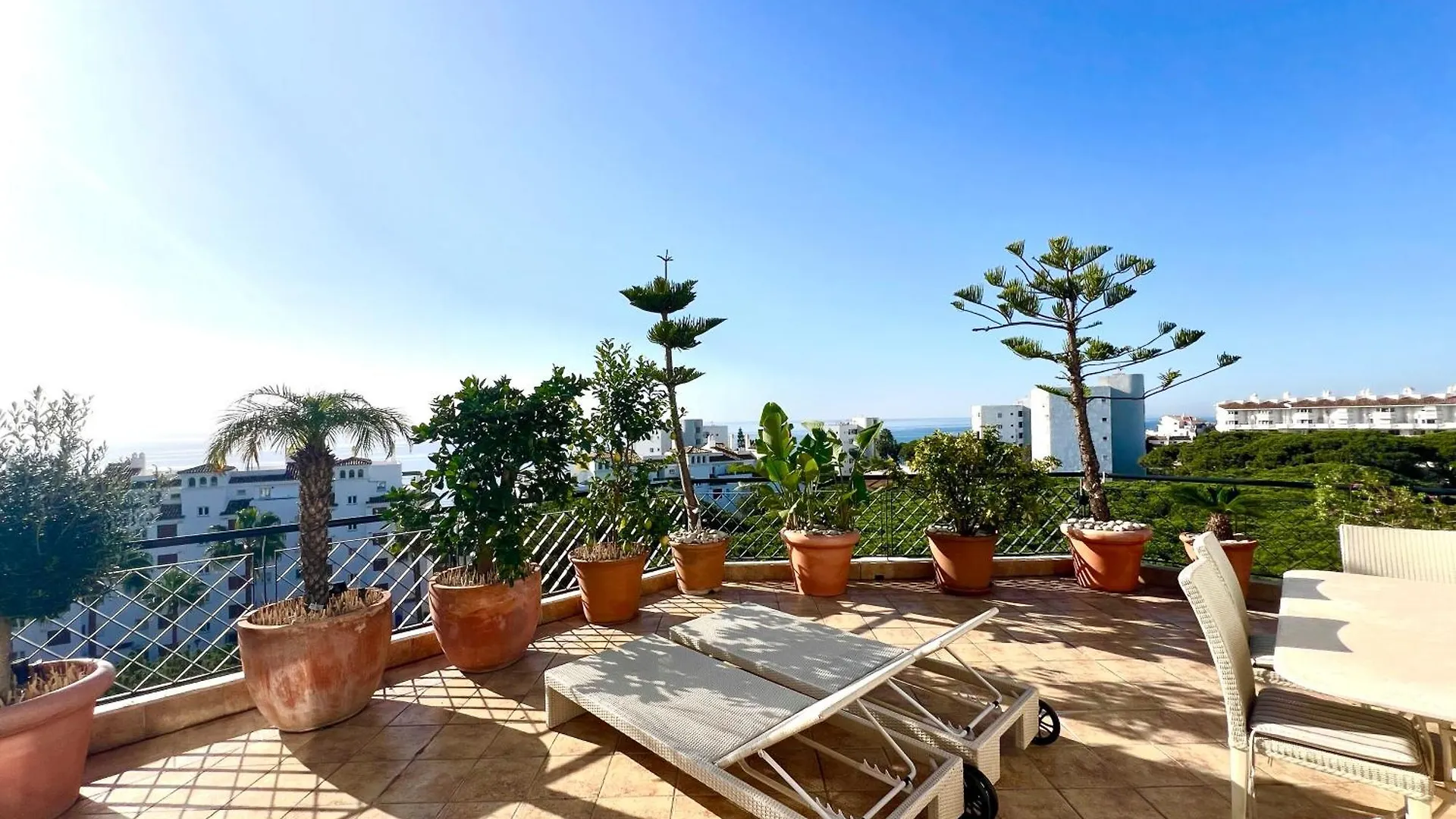 Mi Capricho Beachfront Penthouse With Terrace And Sea View Sitio de Calahonda 0*,